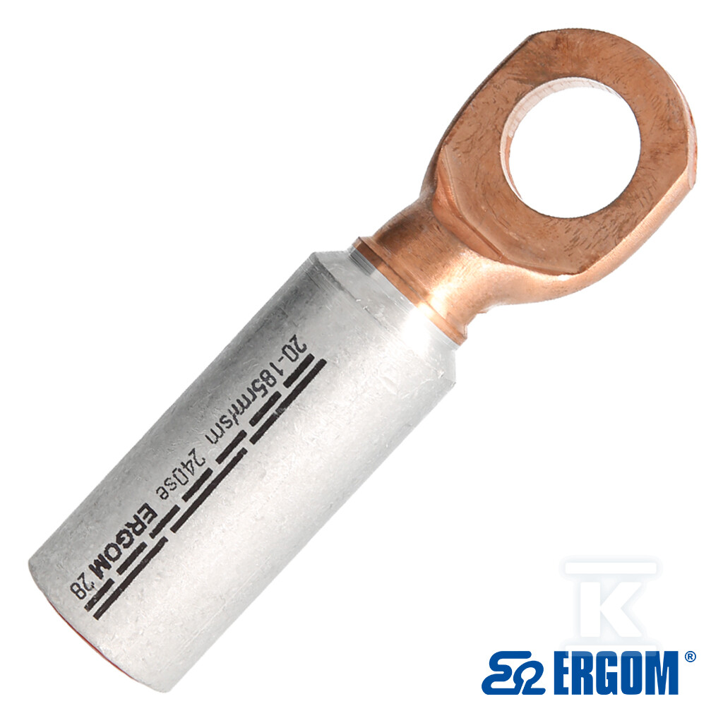 Końcówka miedziano-aluminiowa KMA - E13KC-01070104000