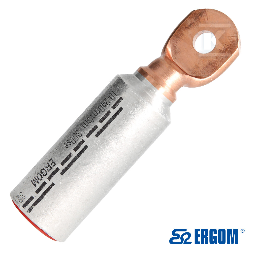Końcówka miedziano-aluminiowa KMA - E13KC-01070104100