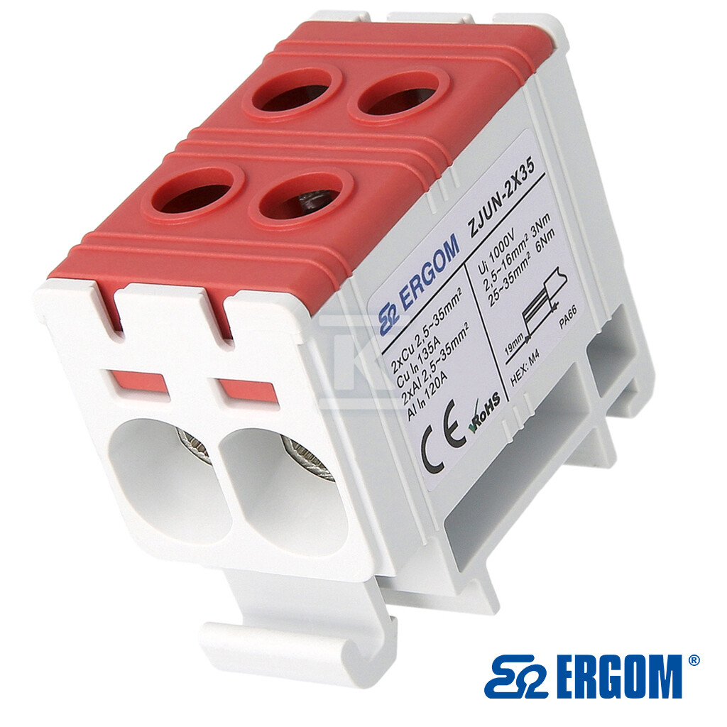 Złączka montażowa ZJUN-2x35/ - R34RR-07010020303