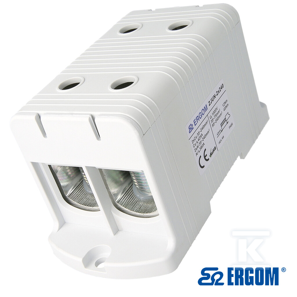 Złączka montażowa ZJUN-2x240 SZARA - R34RR-07010021701