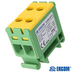 Złączka montażowa ZJUN-2x16 żółTO/zielONY=14SZT