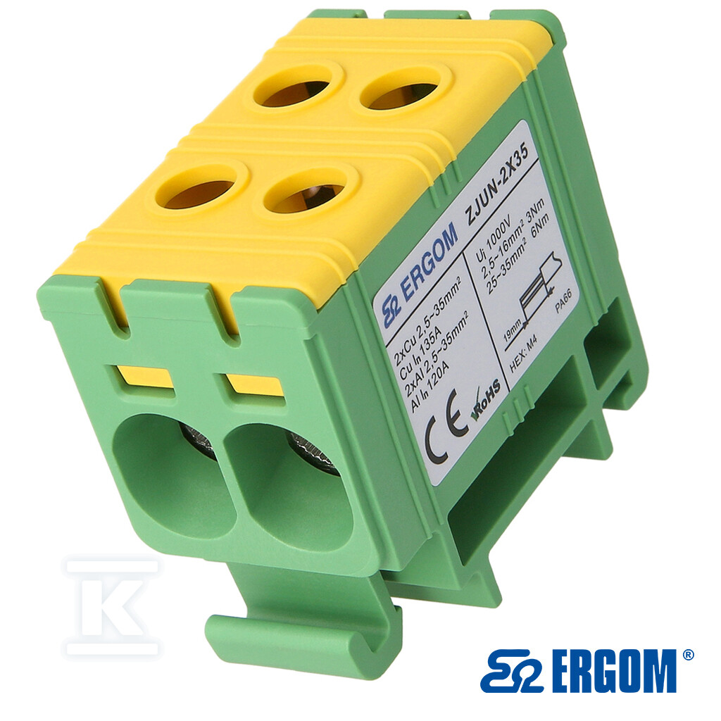 Złączka montażowa ZJUN-2x35 - R34RR-07020001983