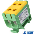 Złączka montażowa ZJUN-2x50 żółTO/zielONY=6SZT