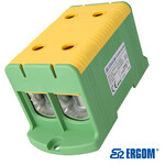 Złączka montażowa ZJUN-2x240 żółto-zielony
