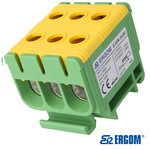 Złączka montażowa ZJUN-3x50 żółTO/zielONY 5SZT