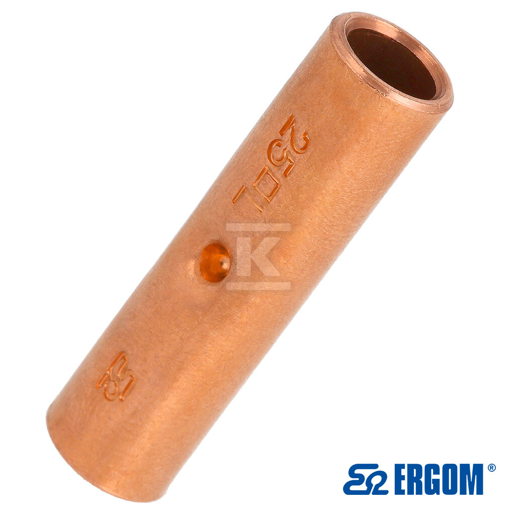 Końcówka rurowa łącząca miedziana ZM - E11KM-01060300300