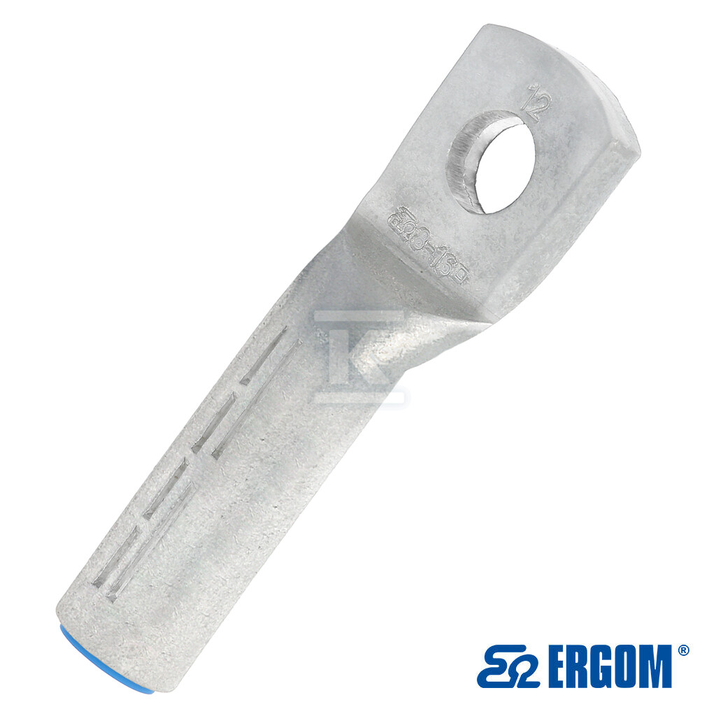 Końcówka rurowa oczkowa aluminiowa - E12KA-01030100200