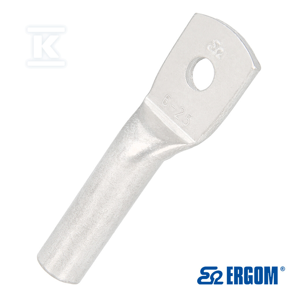 Końcówka oczkowa aluminiowa 2KAM 25/6 - E12KA-01050100400