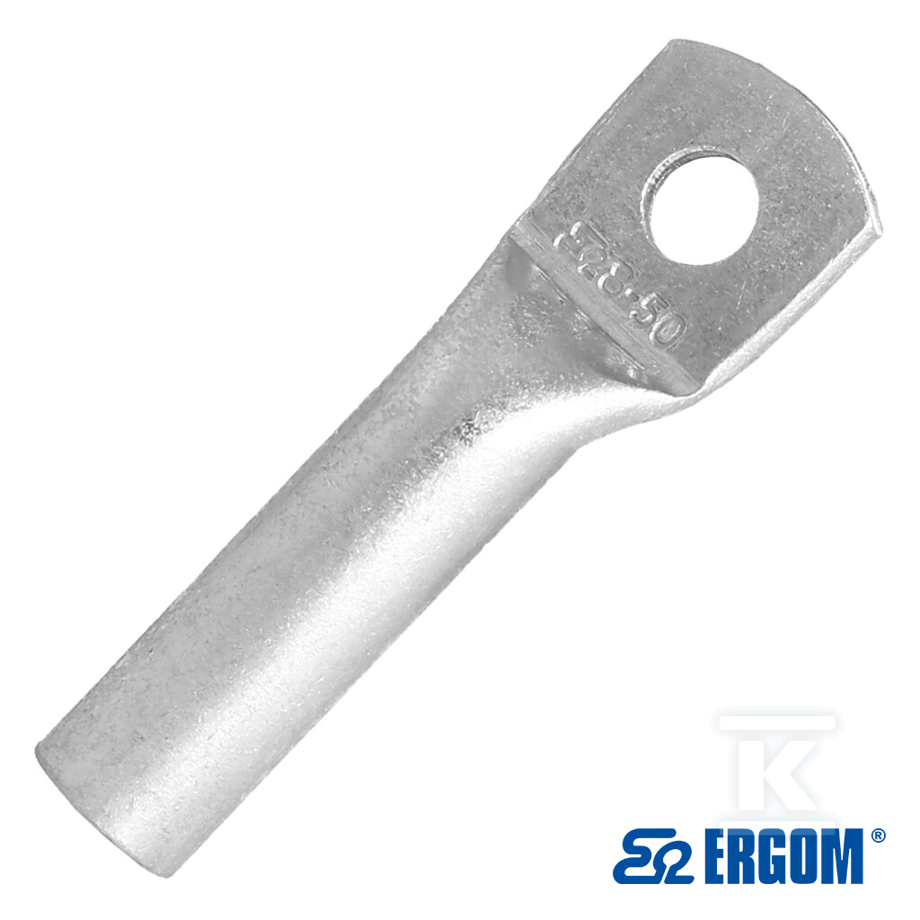 Końcówka oczkowa aluminiowa 2KAM 50/8 - E12KA-01050101402