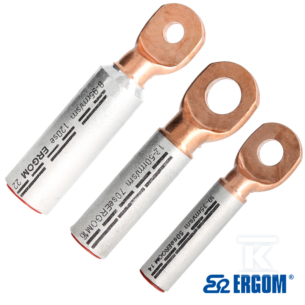 Końcówka miedziano-aluminiowa KMA 50/8 - E13KC-01070101000