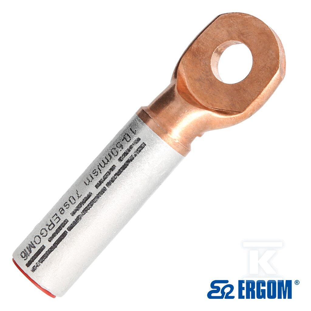 Końcówka miedziano-aluminiowa KMA 50/10 - E13KC-01070101100