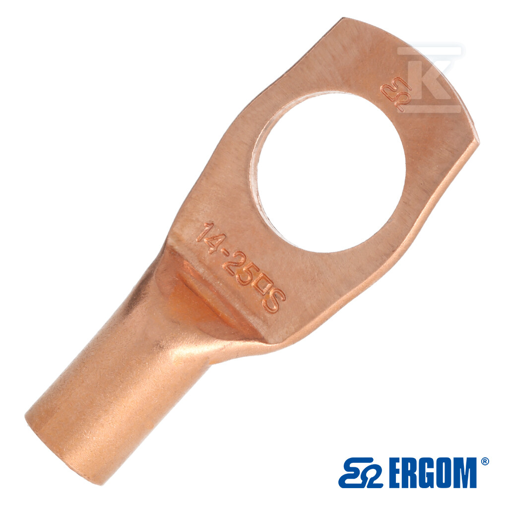 Końcówka rurowa oczkowa miedziana KM - E11KM-01010103802