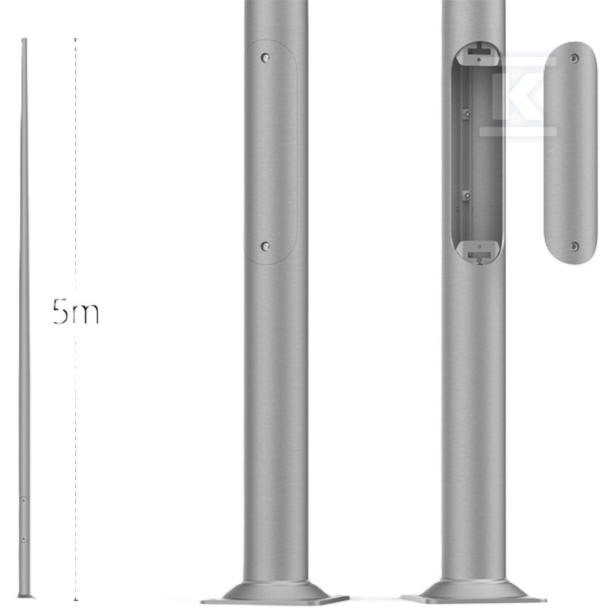 Алюмінієва стійка SAL-5 анодована INOX - 42127/C45