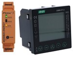 Zestaw do monitoringu energii: analizator parametrów sieci DMM-5T-2 + integrator liczników energii WI-MODBUS-D
