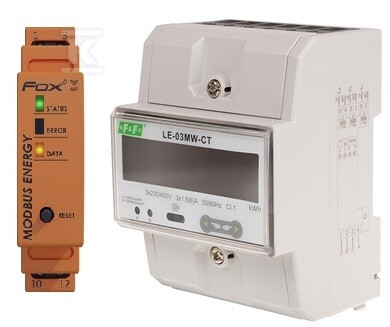 Zestaw do monitoringu energii: licznik - DTB103