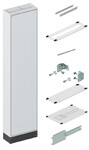 Obudowa metalowa stojąca LXN250 2-12 GSX040010 IP41, (550x1850x250) ETI Polam
