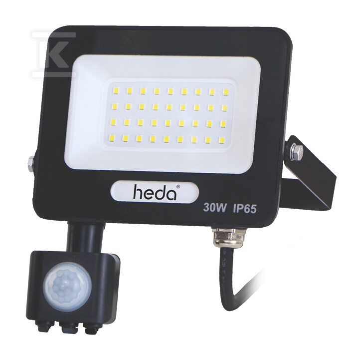 Heda naświetlacz 30W 100lm/W 6000K - HFL203CS