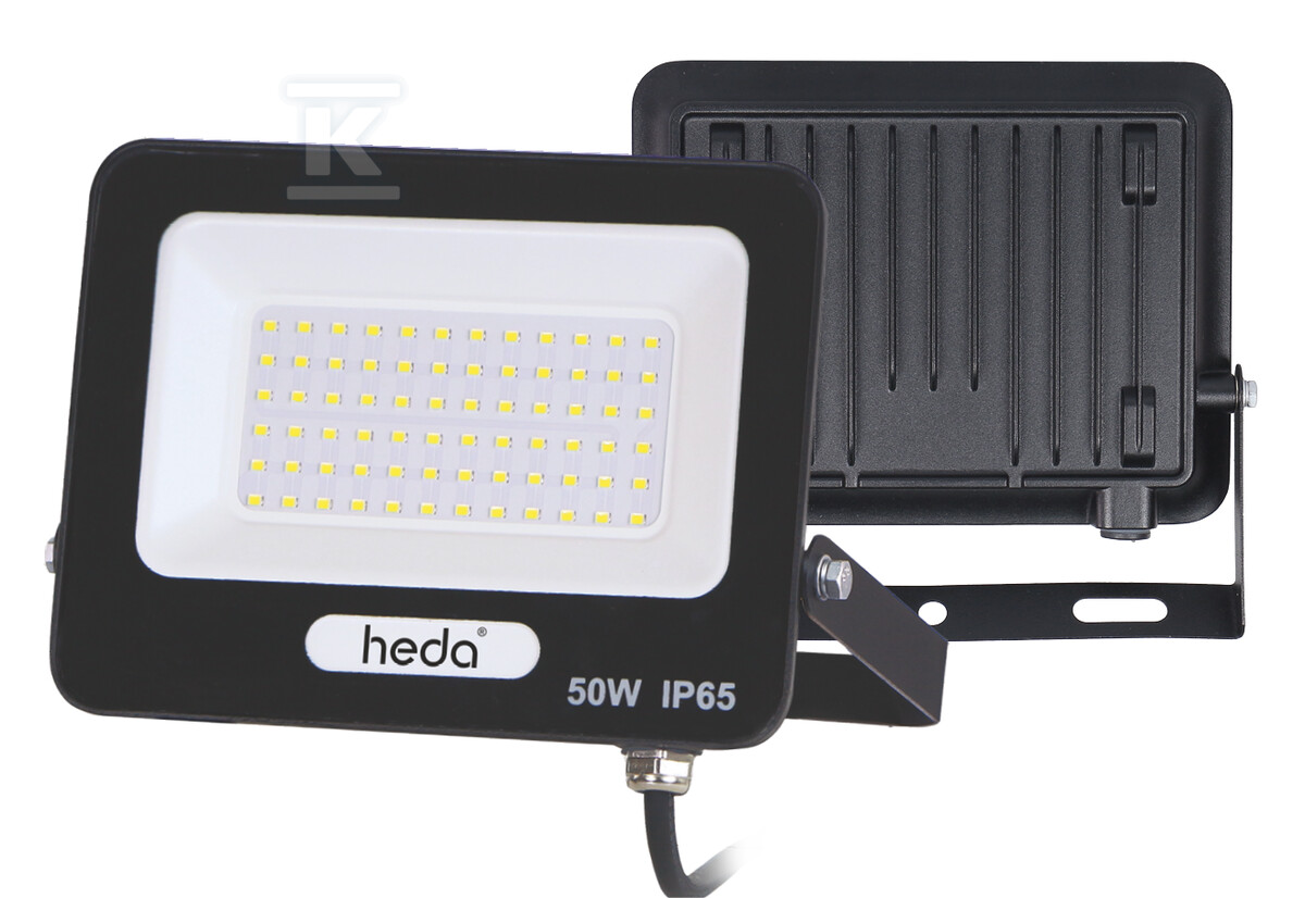 Heda naświetlacz 50W 100lm/W 6000K - HFL205C