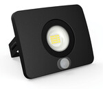 Naświetlacz LED surfi 20W 1400lm barwa ciepła 3000K IP65 czarny z czujnikiem