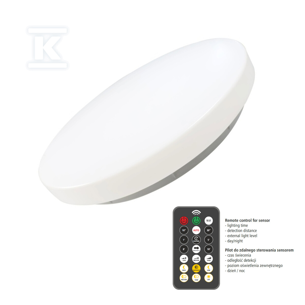 Oprawa LED plafoniera sufitowa z - HCL1802IPS