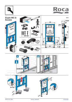 Stelaż podtynkowy DUPLO S ACCESS STD 50 - A8900A90DE