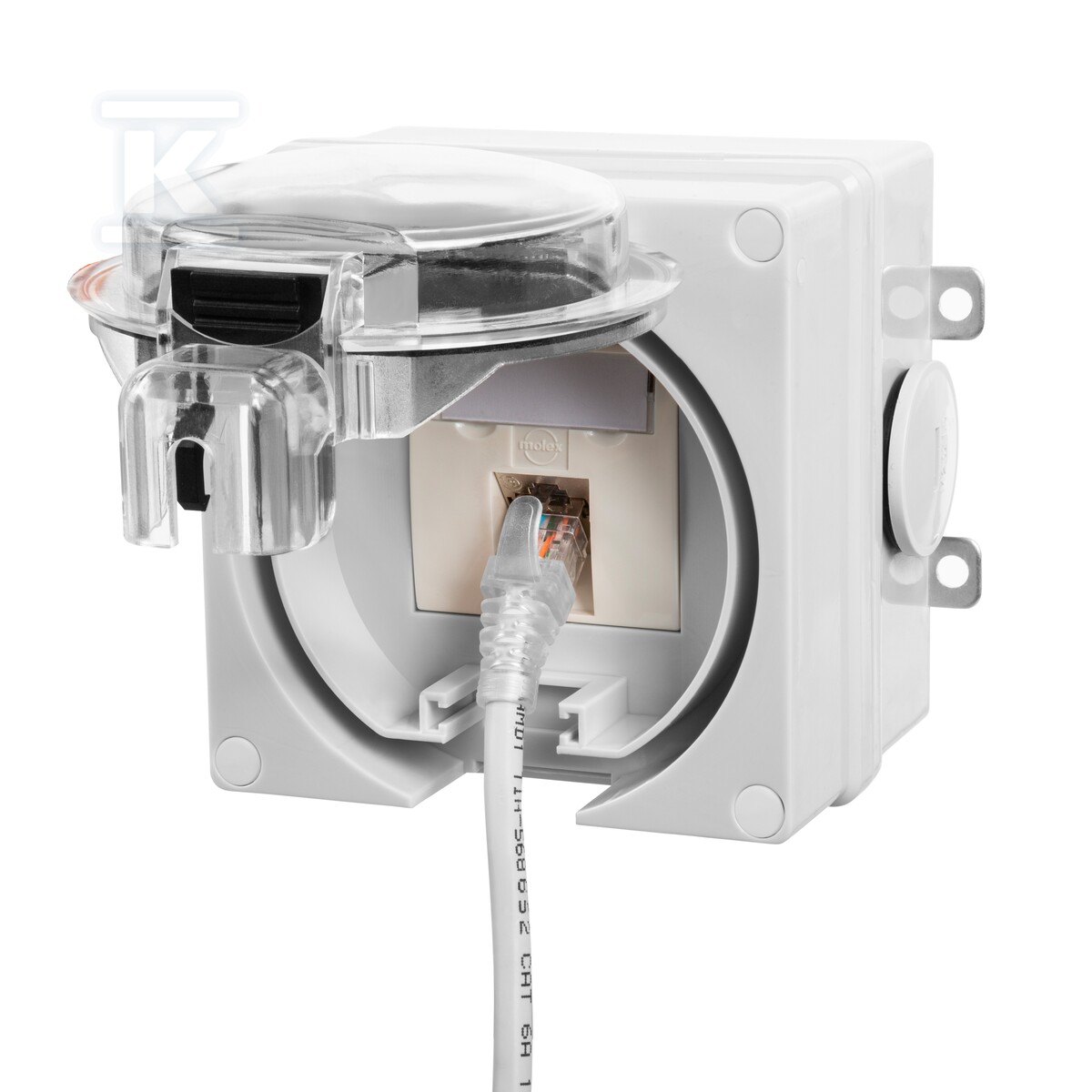 Одинарне гніздо комп'ютерне RJ45 kat6 у - 6185-83