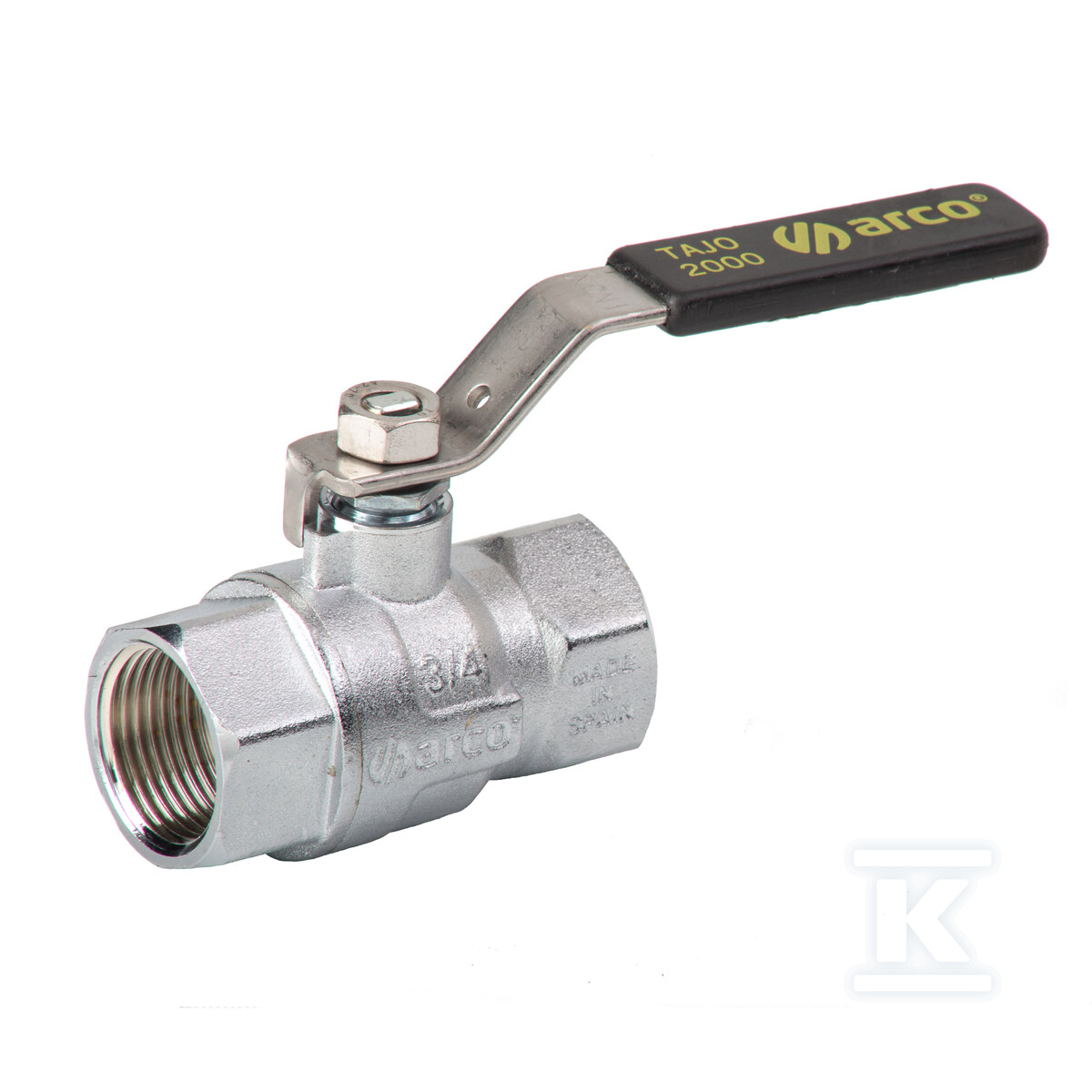 Zawór kulowy TAJO 2000, 3/8 GW x 3/8 - 00004