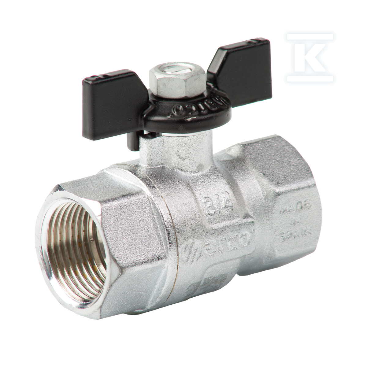 Zawór kulowy TAJO 2000, 3/8 GW x 3/8 - 01112