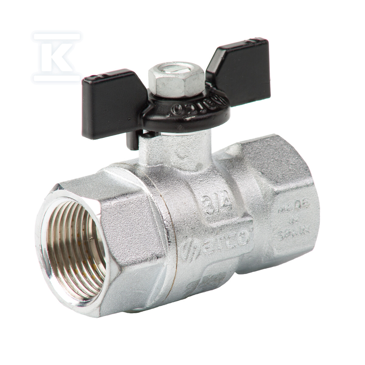 Zawór kulowy TAJO 2000, 1/2 GW x 1/2 - 01113