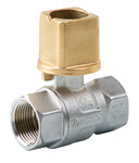 Zawór kulowy TAJO 2000, 1 GW x 1 GW, uchwyt kwadratowy 30 x 30