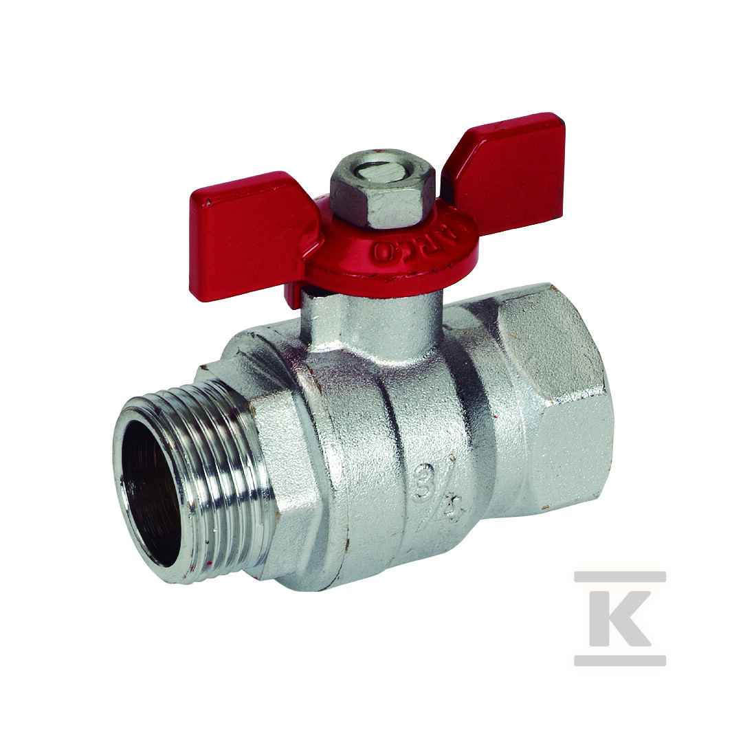 Zawór kulowy TURIA 3000, 3/8 GZ x 3/8 - 0112608