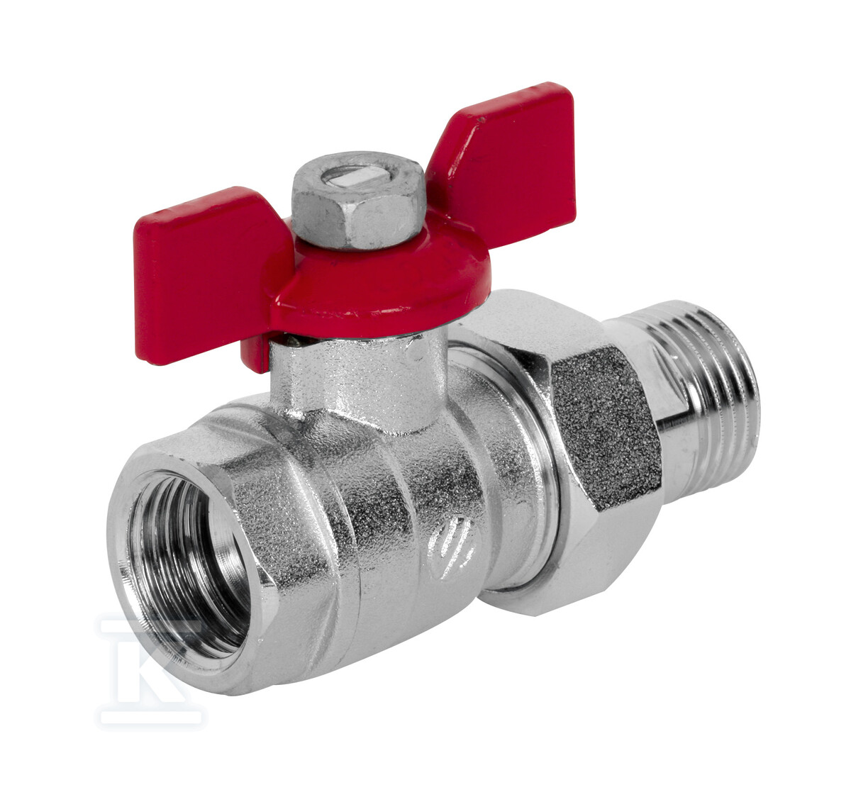 Zawór kulowy TURIA 3000, 1 GZ x 1 GW, z - 0117608