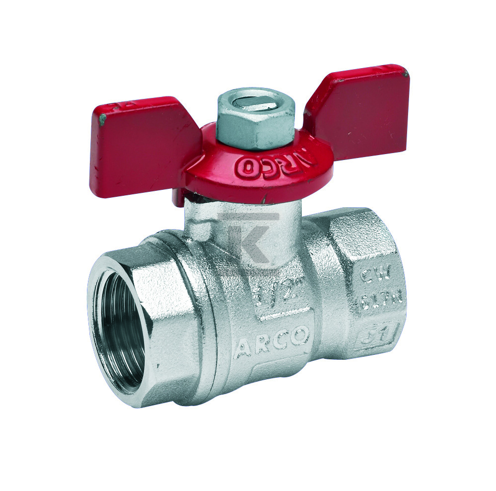 Zawór kulowy TURIA 3000, 1/2 GW x 1/2 - 0120608