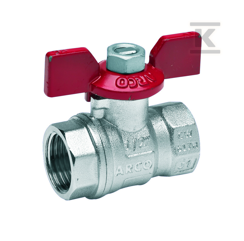 Zawór kulowy TURIA 3000, 1 GW x 1 GW, - 0121008