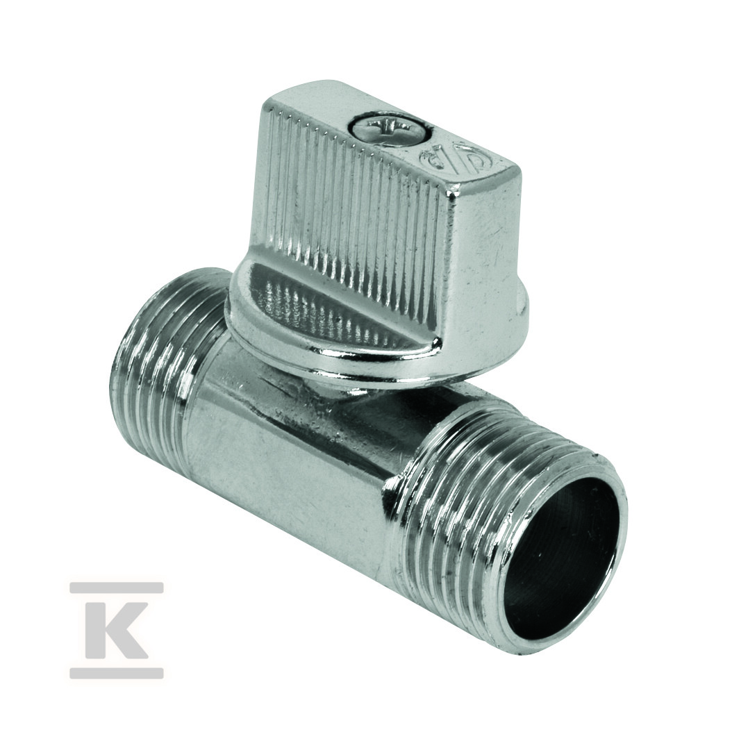 Zawór kulowy MINI, 3/8 GZ x 3/8 GZ - 02236