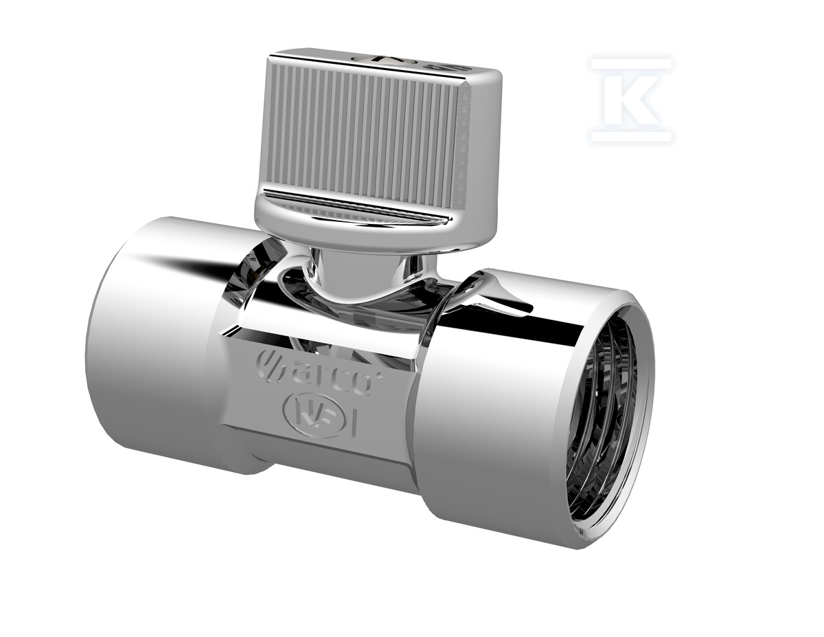 Zawór kulowy Mini, 1/2 GW x 1/2 GW, - 02249