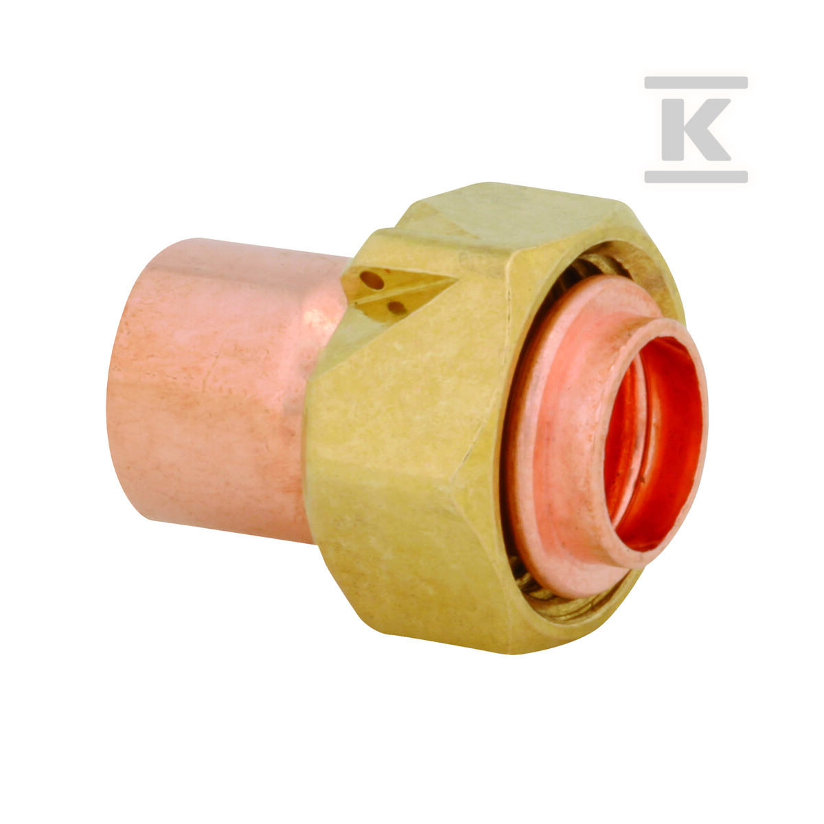 Złączka bateryjna prosta CU, 7/8 GW x - 04453