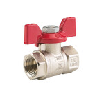 Zawór kulowy SENA VA30, 3/8 GW x 3/8 GW, uchwyt motylkowy