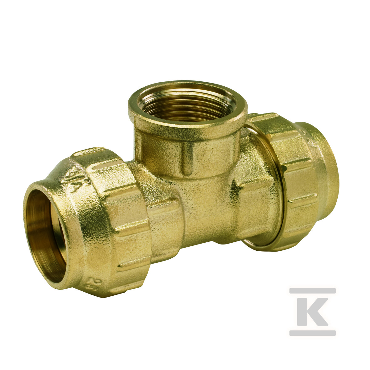 Trójnik nakrętny, 50 x 1 1/2 GW x 50 - 51050