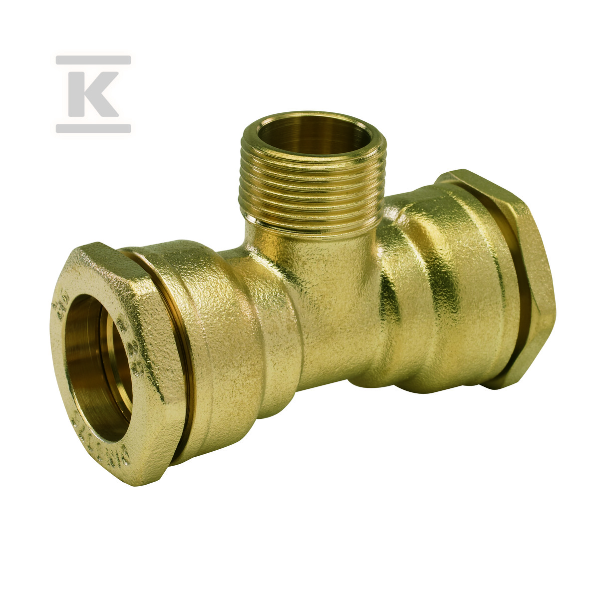 Trójnik wkrętny, 20 x 1/2 GZ x 20 - 67020