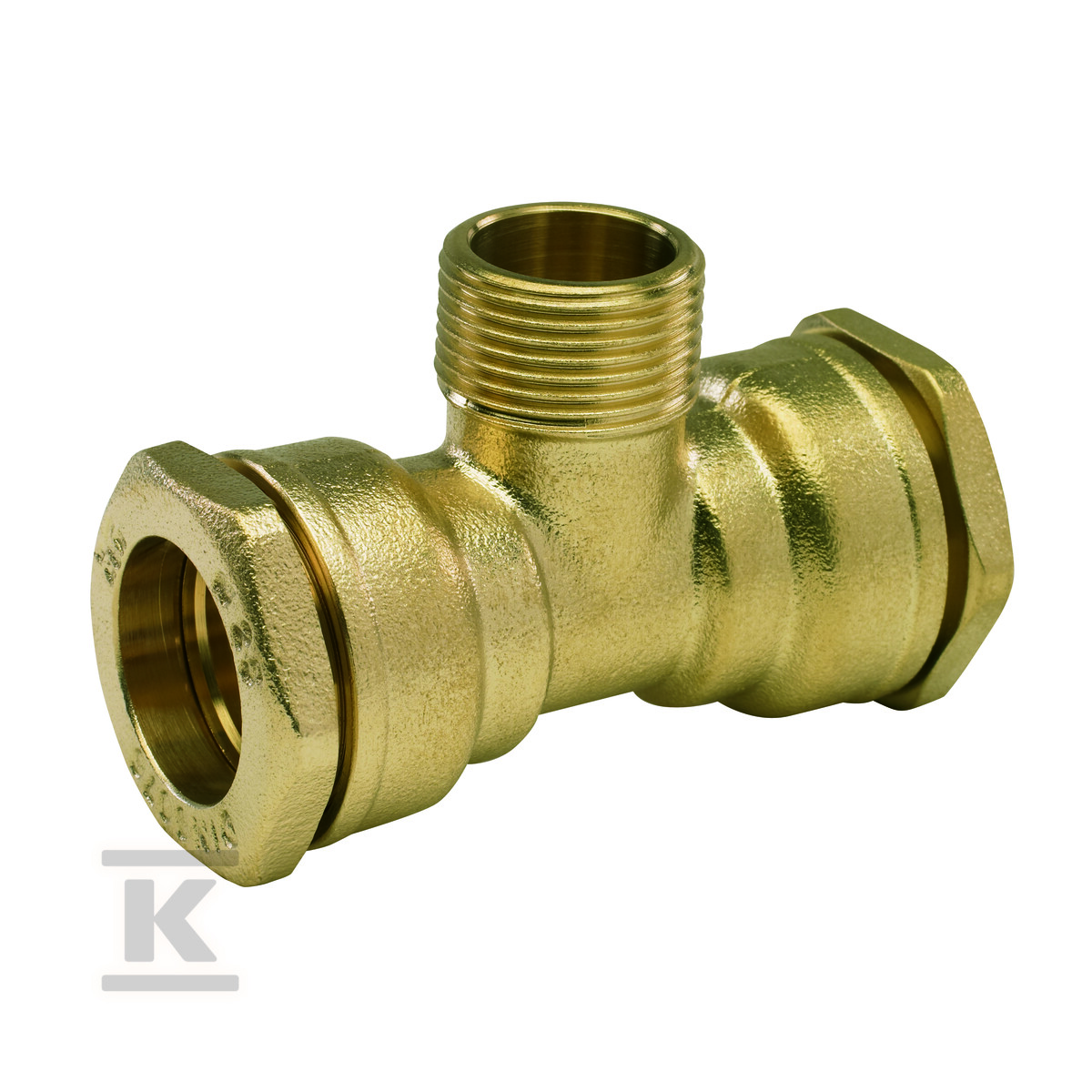 Trójnik wkrętny, 25 x 1/2 GZ x 25 - 67021