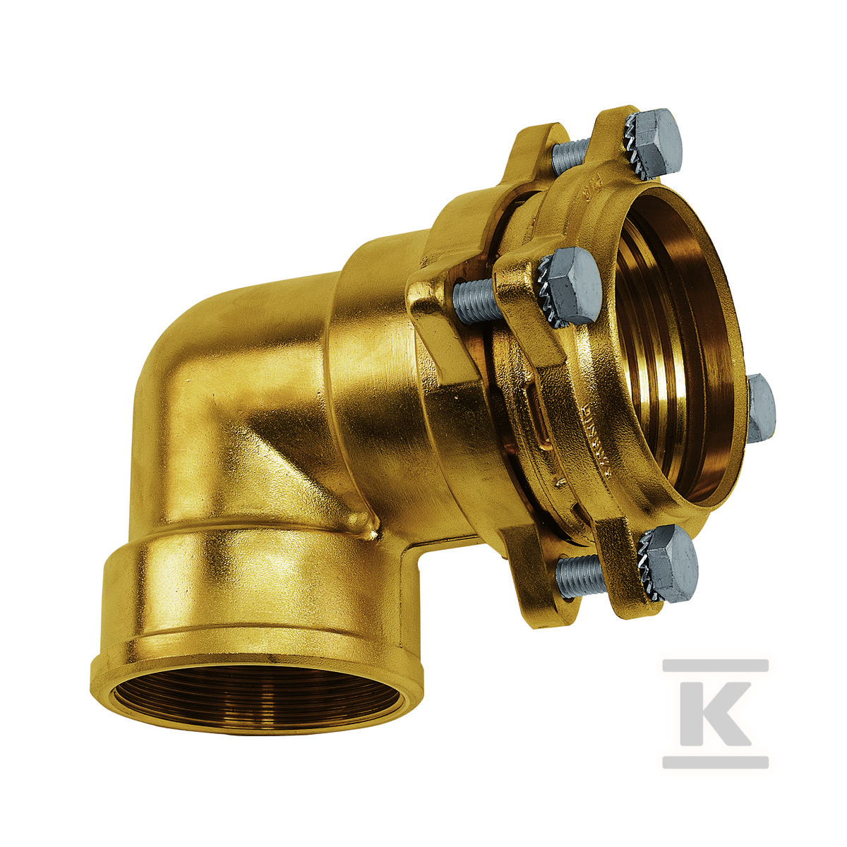 Kolano kołnierzowe 2 1/2 GW x 95 - 68091