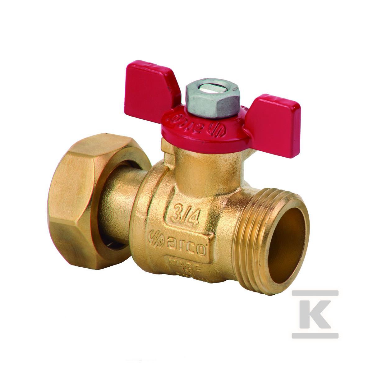 Zawór kulowy TURIA 3000, 3/4 GZ x - F1174