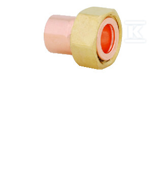 Złączka bateryjna prosta CU, 1/2 GW x - P4529FR