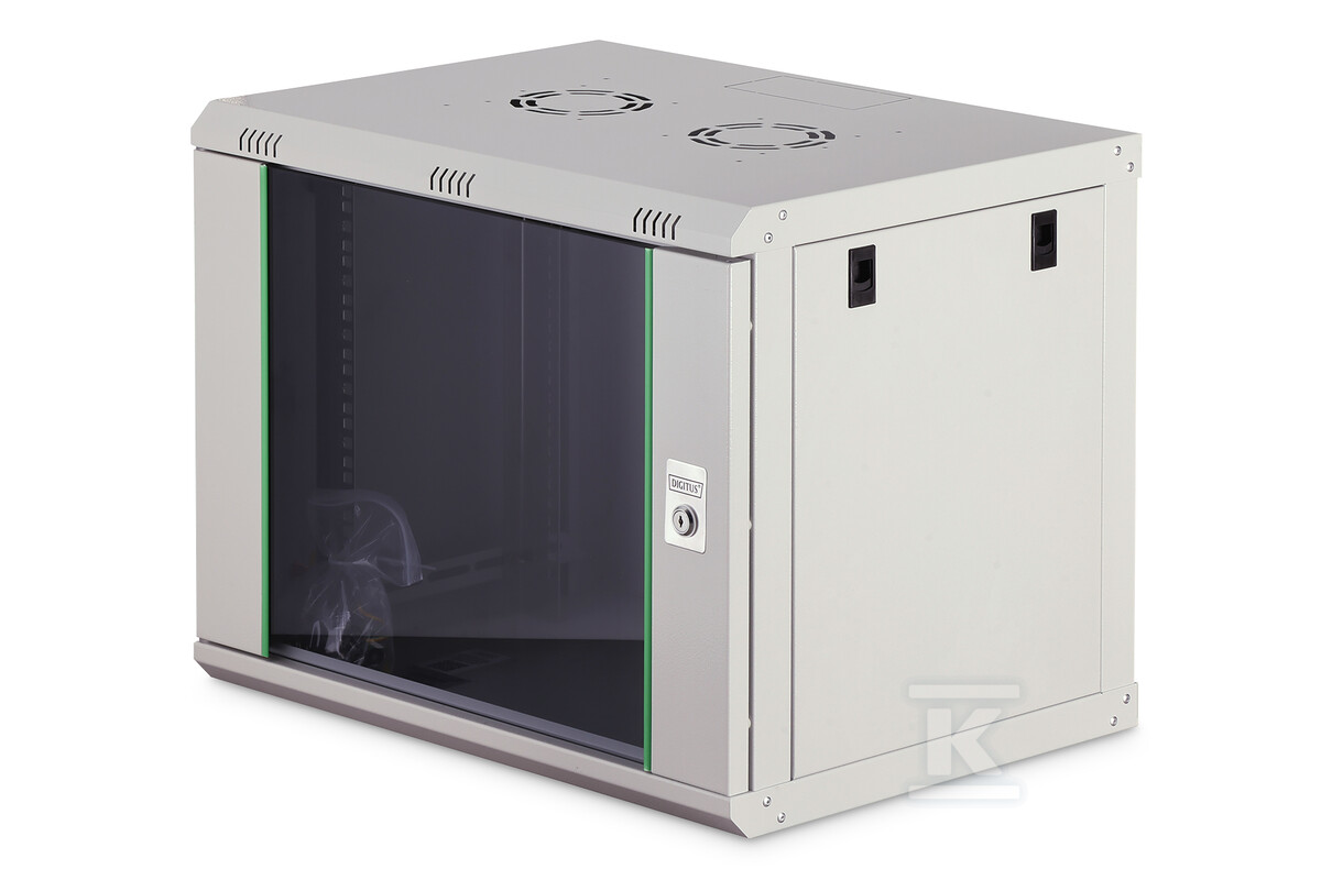 Szafa sieciowa wisząca DYNAmic 19" 9U - DN-19 09-U-EC