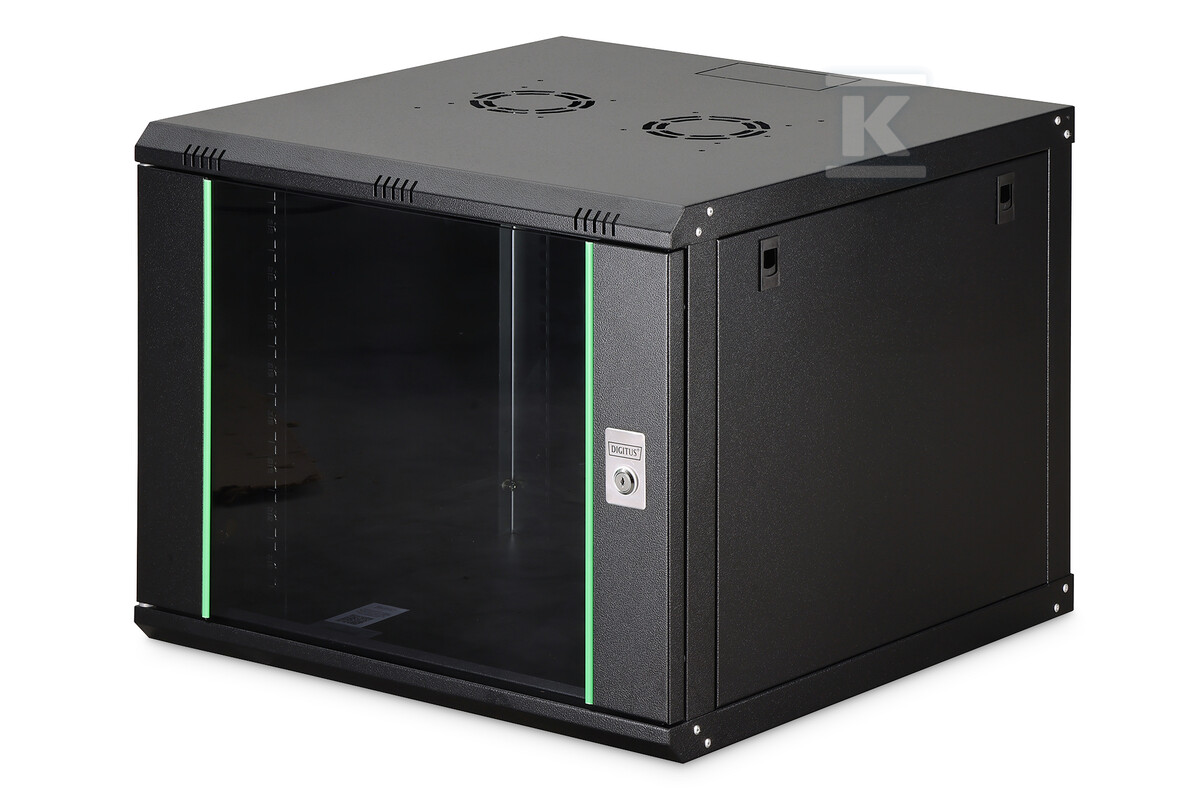 Szafa sieciowa wisząca DYNAmic 19" 9U - DN-19 09U-6/6-EC-SW