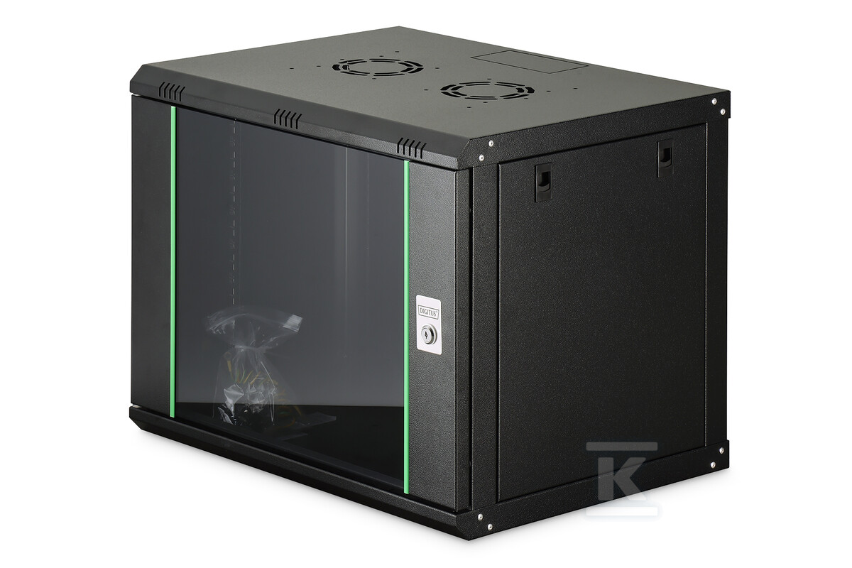 Szafa sieciowa wisząca DYNAmic 19" 9U - DN-19 09-U-EC-SW