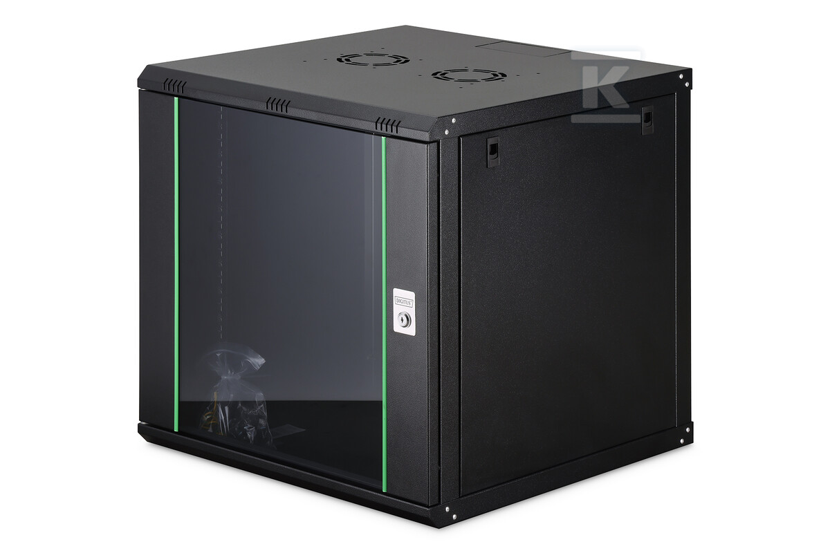 Szafa sieciowa wisząca DYNAmic 19" 12U - DN-19 12U-6/6-EC-SW