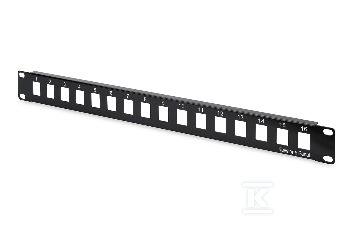 Panel krosowy modularny 19" 16x - DN-91400