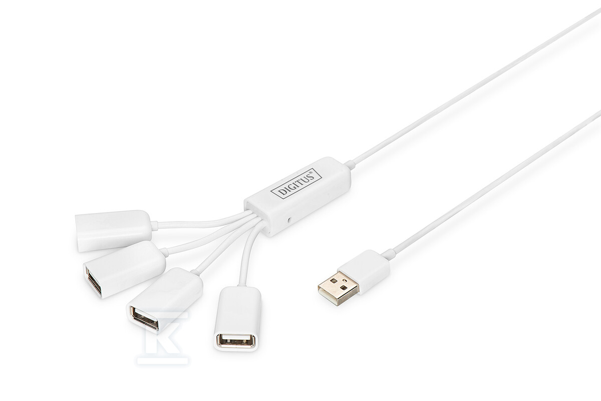 HUB 4-portowy "Spider" USB 2.0 - DA-70216
